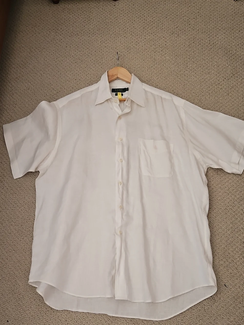 Ralph Lauren Men's Linen Button Down